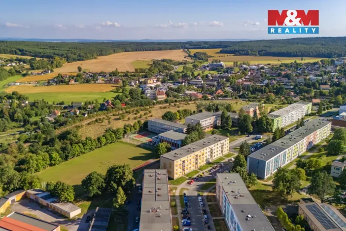 Pronájem bytu 1+1, Kaznějov, Školní, 36 m2