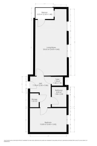 Pronájem bytu 2+kk, Praha - Lysolaje, Lysolajské údolí, 62 m2