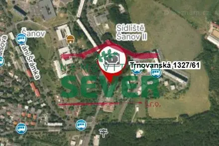 Prodej bytu 2+kk, Teplice - Trnovany, Trnovanská, 41 m2