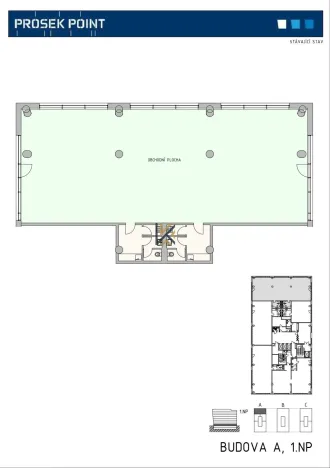 Pronájem obchodního prostoru, Praha - Prosek, Prosecká, 260 m2