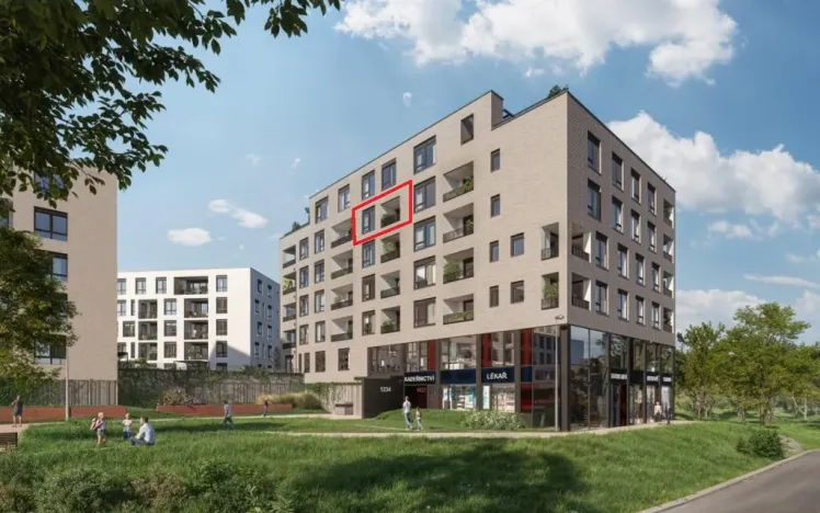 Prodej bytu 1+kk, Praha - Ruzyně, Huppnerova, 33 m2