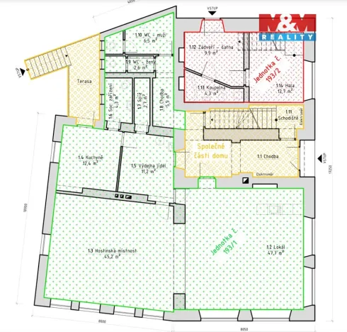 Prodej rodinného domu, Červený Kostelec, Jiráskova, 380 m2