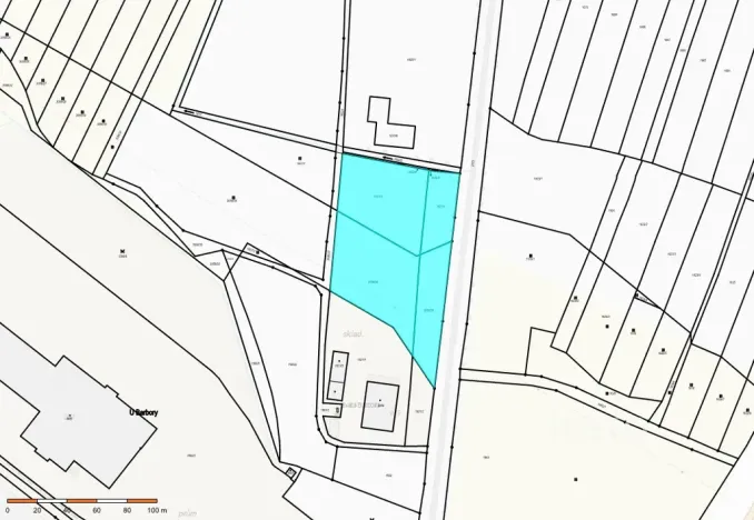 Prodej komerčního pozemku, Protivín, 8618 m2