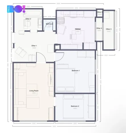 Prodej bytu 3+1, Ostrava, Vincence Makovského, 67 m2
