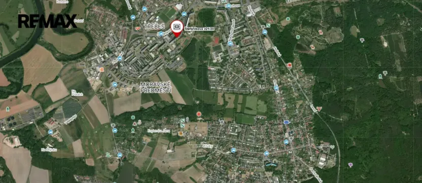 Pronájem bytu 1+1, Hradec Králové - Moravské Předměstí, Štefánikova, 36 m2