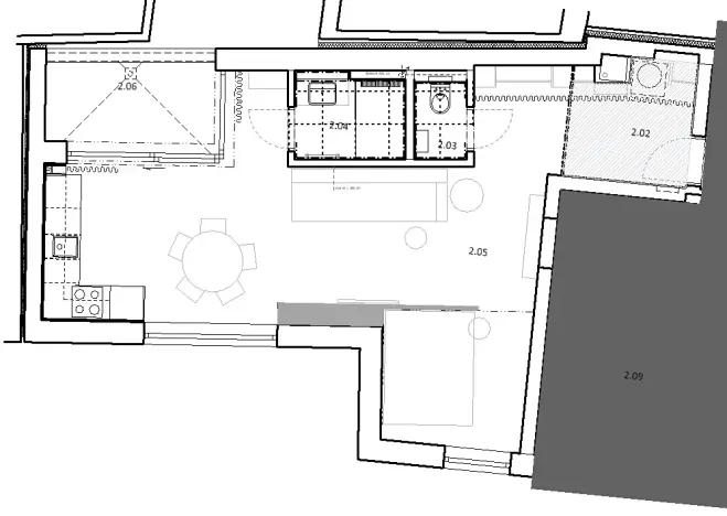 Pronájem bytu 2+kk, Brno, Nálepkova, 50 m2