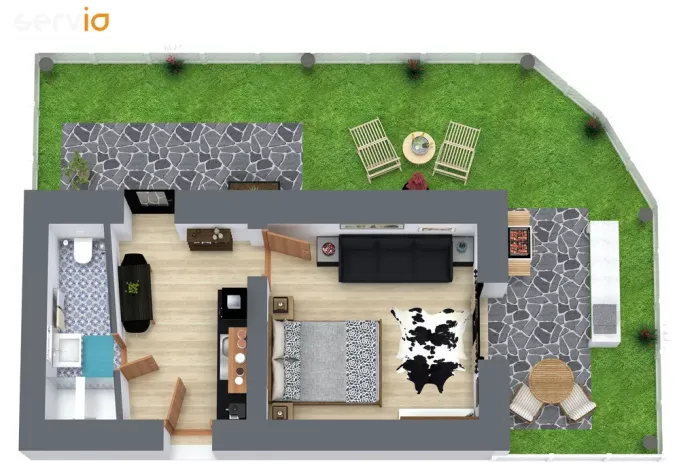 Prodej bytu 1+1, Staré Město - Kunčice, 29 m2
