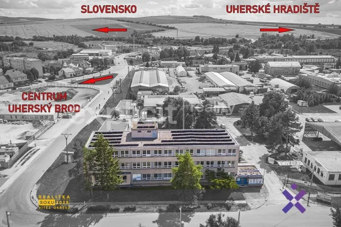 Pronájem skladu, Uherský Brod, Vazová, 1162 m2