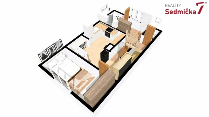 Prodej rodinného domu, Náměšť nad Oslavou, 55 m2