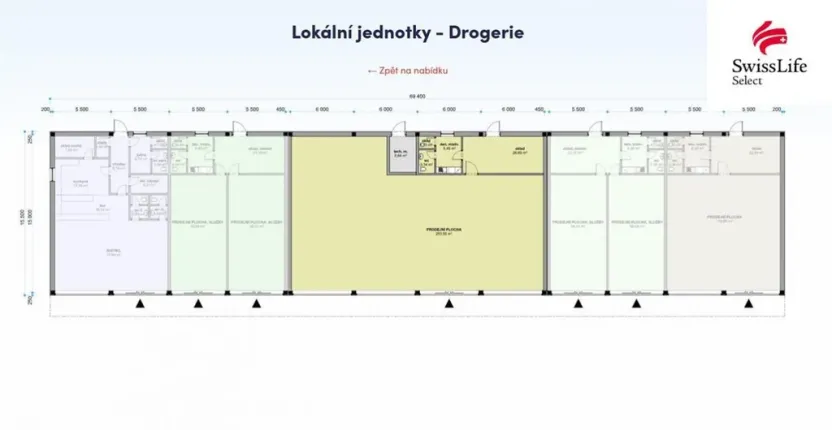 Prodej obchodního prostoru, Polná, 342 m2