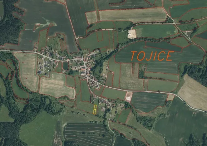 Prodej pozemku, Tojice, 1003 m2