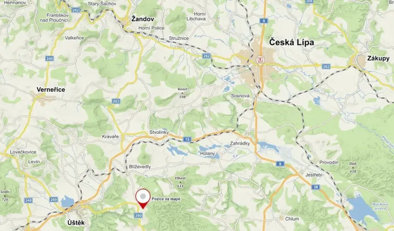Prodej pole, Blíževedly, 2887 m2
