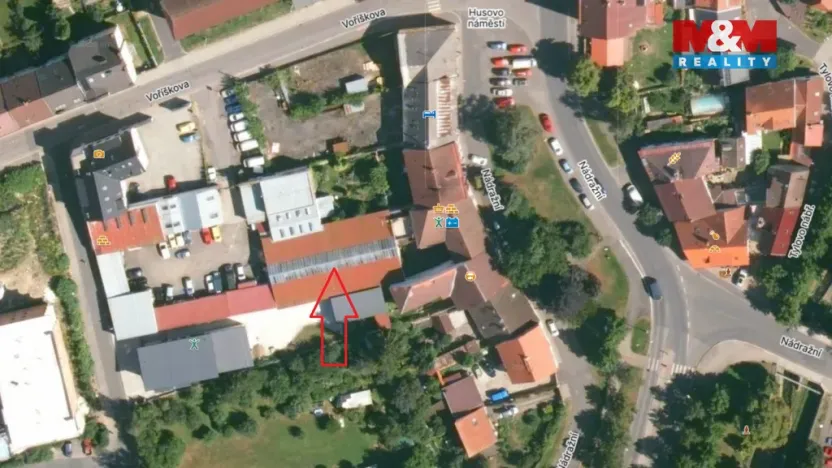 Pronájem obchodního prostoru, Klatovy, Nádražní, 600 m2