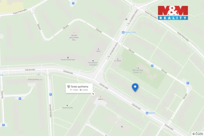 Prodej bytu 2+1, Ostrava - Poruba, Sokolovská, 52 m2