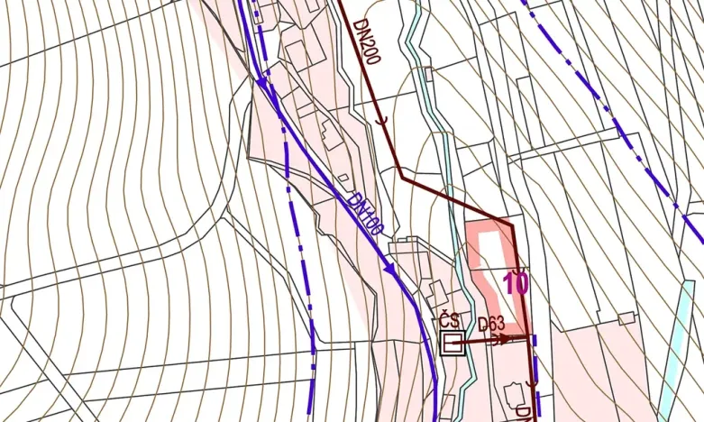 Prodej pozemku pro bydlení, Slopné, 6505 m2