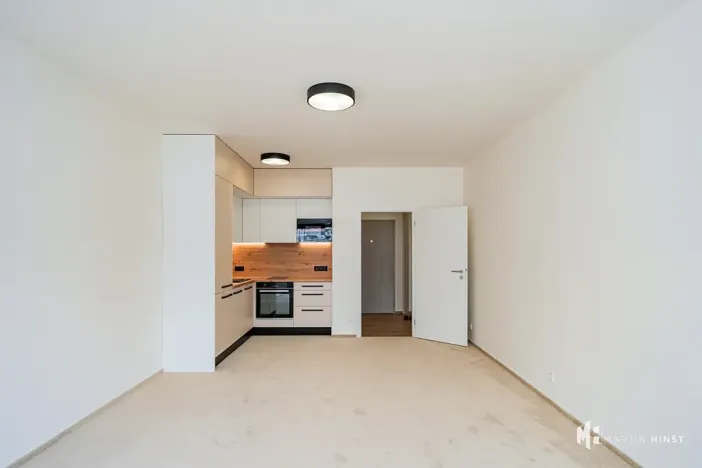Pronájem bytu 1+kk, Praha - Vysočany, Gerstelova, 43 m2