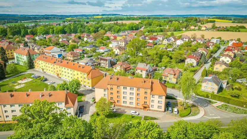 Prodej bytu 2+1, Pacov, Na Blatech, 54 m2