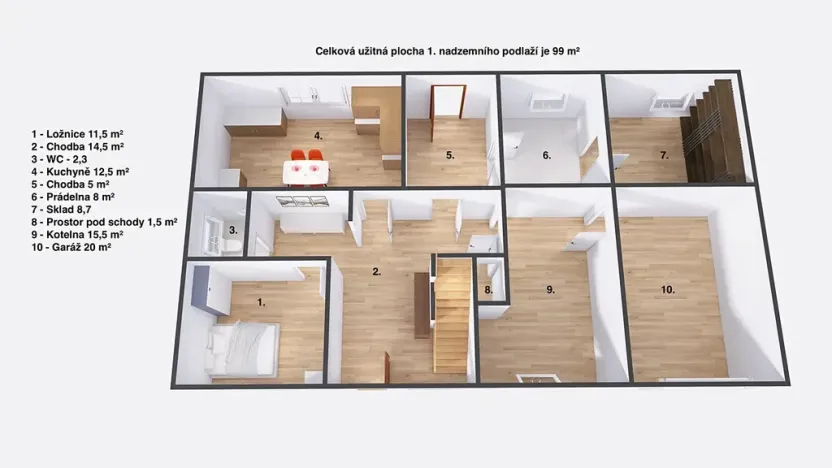 Prodej rodinného domu, Podůlší, 297 m2