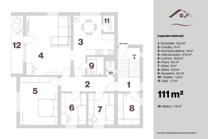 Prodej rodinného domu, Chýnov, Tyršova, 308 m2