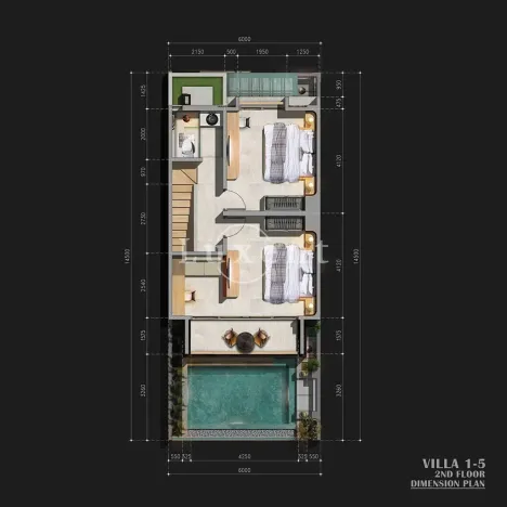 Prodej vily, Tabanan, Indonésie, 156 m2