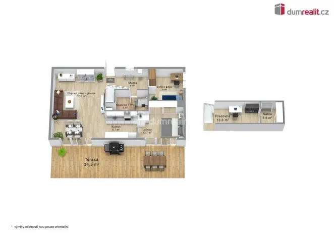 Prodej rodinného domu, Habartov - Horní Částkov, Na Rovince, 103 m2