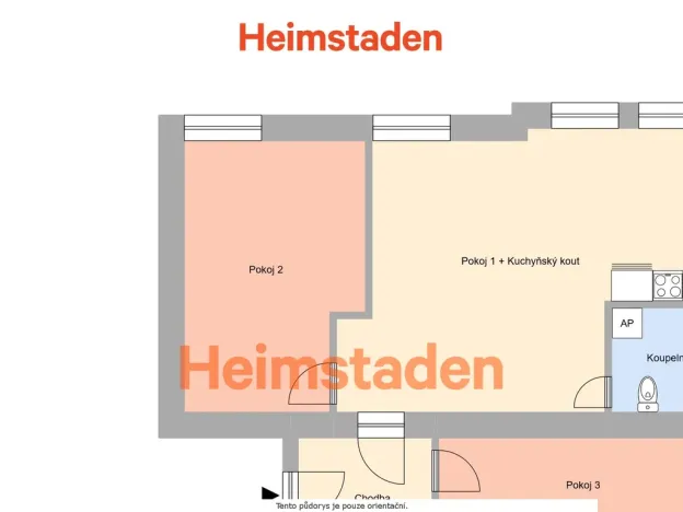 Pronájem bytu 3+kk, Ostrava - Moravská Ostrava, Přívozská, 72 m2