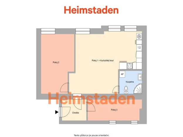 Pronájem bytu 3+kk, Ostrava - Moravská Ostrava, Přívozská, 72 m2