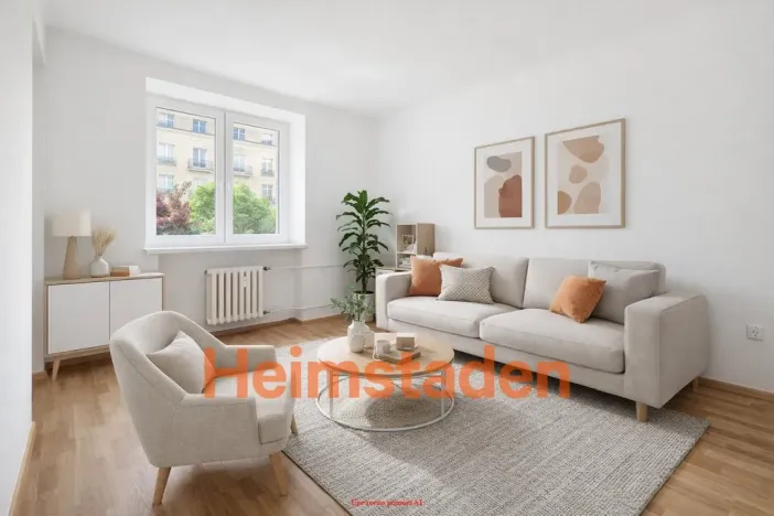 Pronájem bytu 1+1, Ostrava - Poruba, Budovatelská, 34 m2