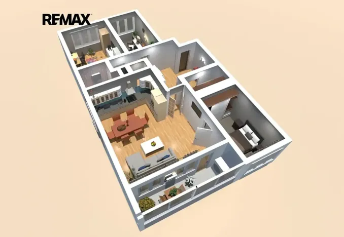 Prodej bytu 4+kk, Praha - Záběhlice, Želivecká, 90 m2