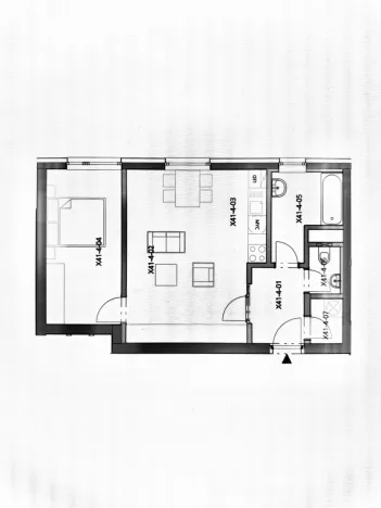 Pronájem bytu 2+kk, Praha - Prosek, Na Prosecké vyhlídce, 52 m2