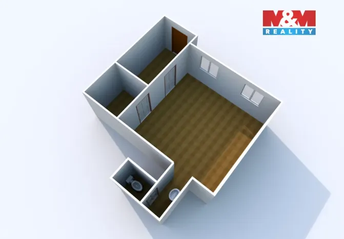 Pronájem obchodního prostoru, Teplice, U nádraží, 30 m2