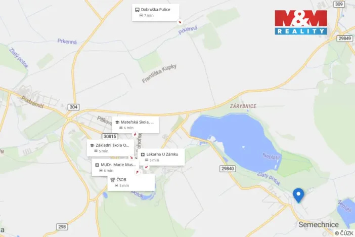Prodej rodinného domu, Semechnice, 57 m2