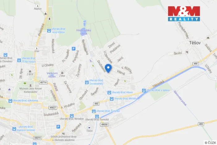 Prodej bytu 3+1, Uherský Brod, Družstevní, 71 m2