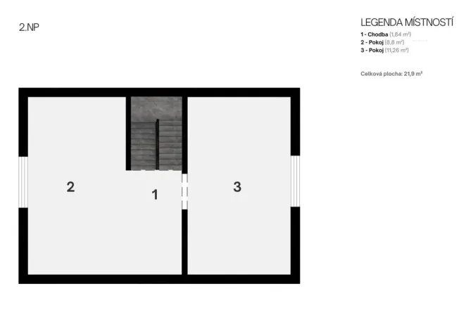 Prodej chaty, Jedovnice, 63 m2