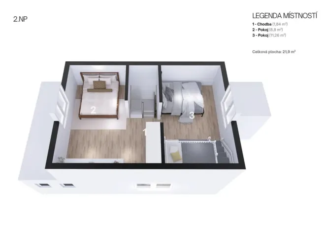 Prodej chaty, Jedovnice, 63 m2