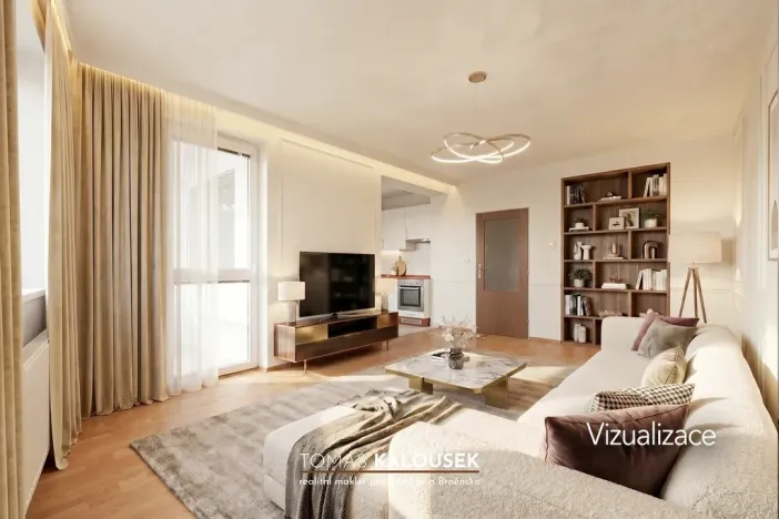 Prodej bytu 2+kk, Ivančice, Sportovní, 60 m2