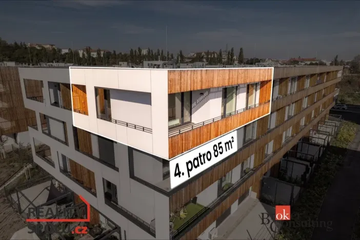 Pronájem bytu 3+kk, Plzeň - Východní Předměstí, Kartónová, 85 m2