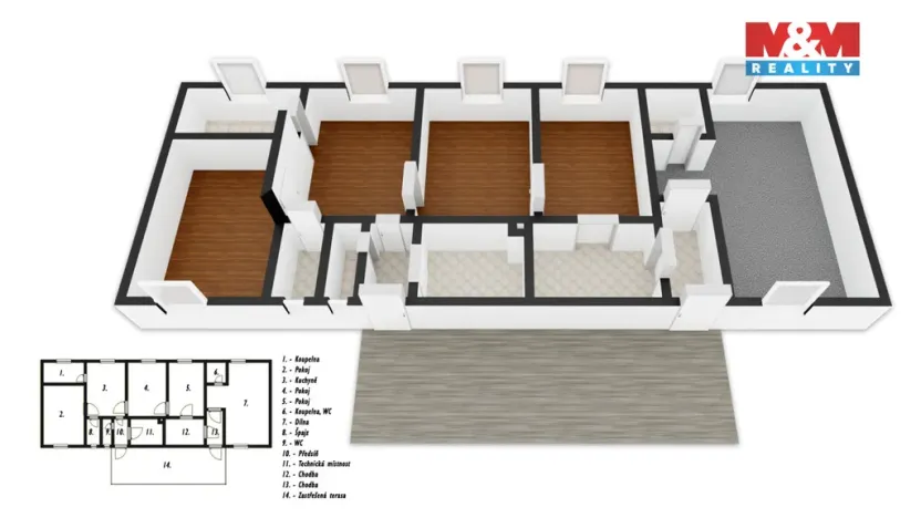 Prodej rodinného domu, Janské Lázně, Dolní promenáda, 104 m2