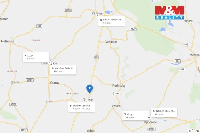 Prodej rodinného domu, Senice, Hlavní, 77 m2