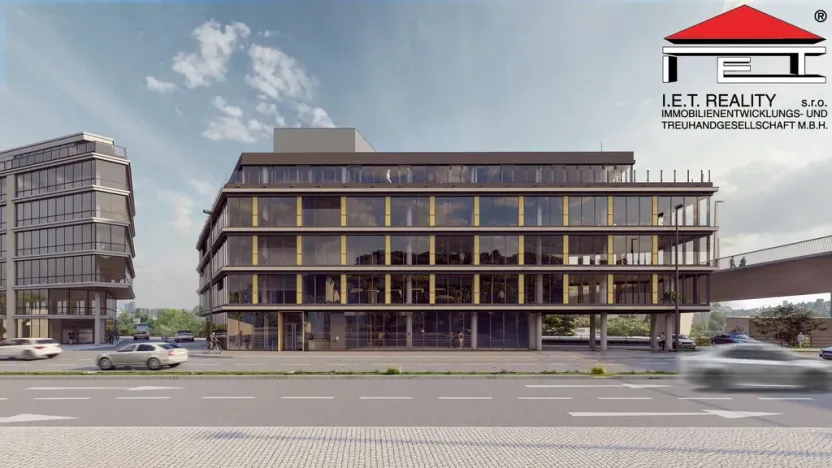 Pronájem kanceláře, Praha - Hlubočepy, Strakonická, 214 m2