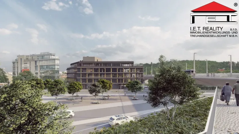 Pronájem kanceláře, Praha - Hlubočepy, Strakonická, 214 m2