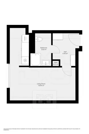 Prodej bytu 1+kk, Praha - Vysočany, Podnádražní, 30 m2