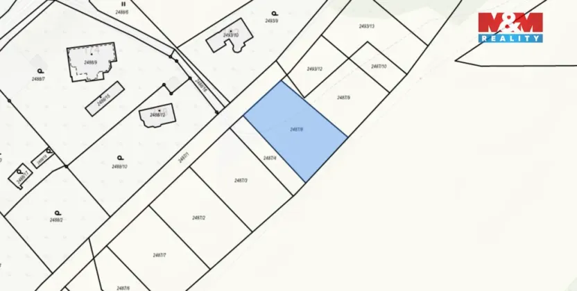 Prodej pozemku pro bydlení, Černovice, 1017 m2