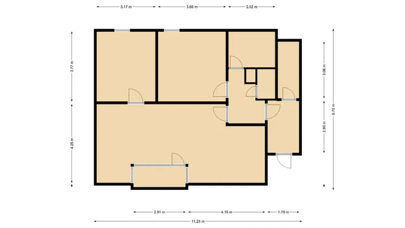 Pronájem bytu 3+kk, Praha - Libuš, Libušská, 80 m2