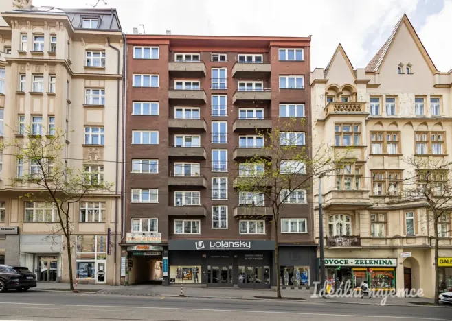 Pronájem bytu 2+1, Praha - Vinohrady, Vinohradská, 69 m2