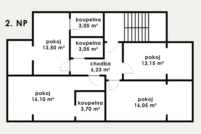 Prodej ubytování, Most, Pod Širokým vrchem, 312 m2
