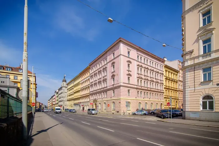 Prodej bytu 2+kk, Praha - Nové Město, Sokolská, 46 m2