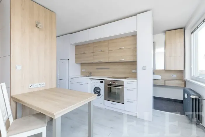 Pronájem bytu 1+kk, Praha - Záběhlice, Topolová, 31 m2