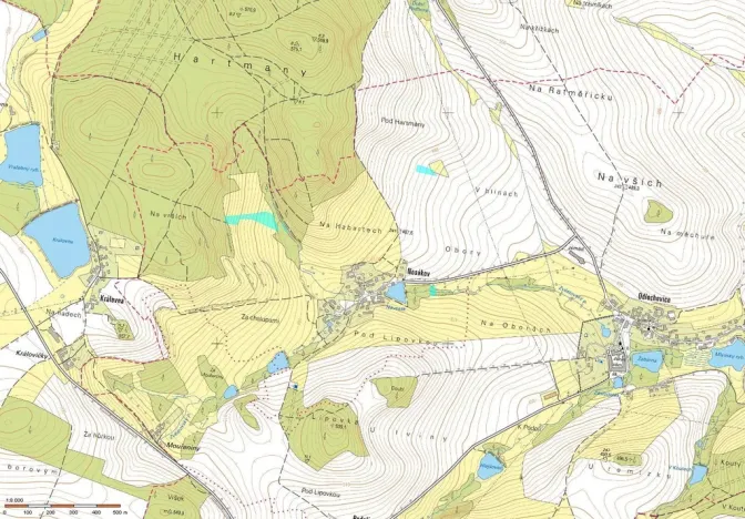 Prodej pole, Jankov - Nosákov, 11282 m2