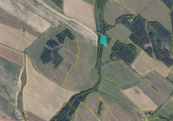 Prodej louky, Broumov - Rožmitál, 4529 m2